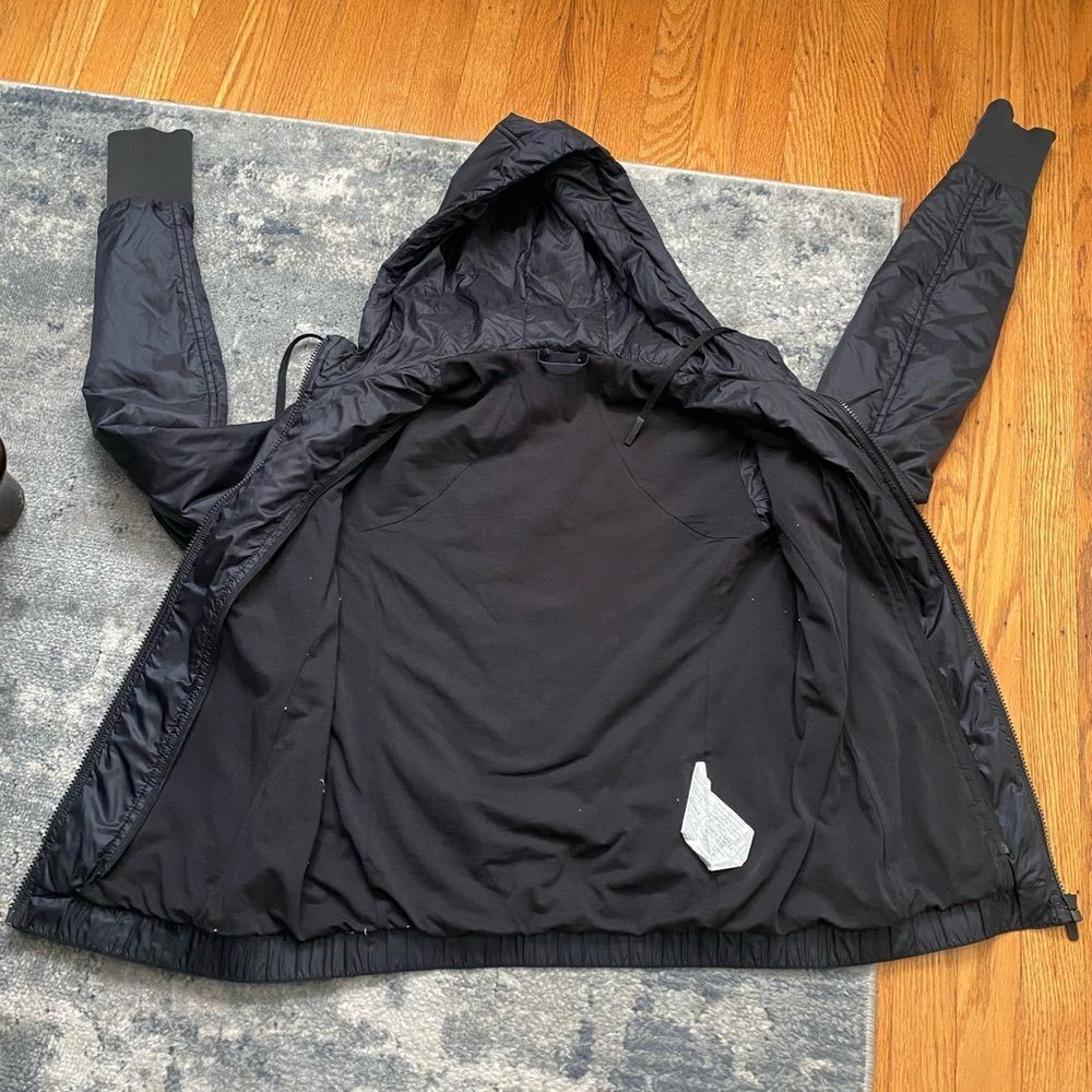 Lululemon Glyde Scuba Hoodie with Primaloft, SZ 6, Black - Picture 6 of 12
